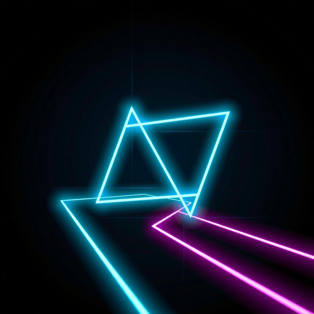 Abstract neon background